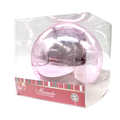 Bola Navideña Lisa Maranelo Christmas de 15Cm - Rose-Gold