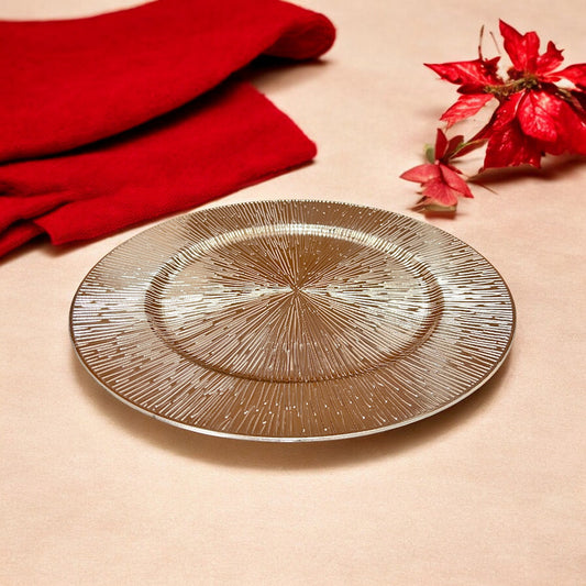 Plato Decorativo 30 Cm Rose Gold