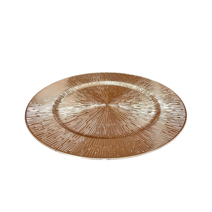Plato Decorativo 30 Cm Rose Gold
