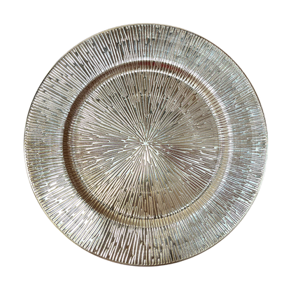 Plato Decorativo 30 Cm Dorado