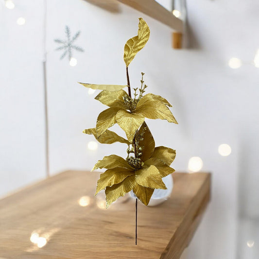 Espiga Navideña 70 Cm Gold