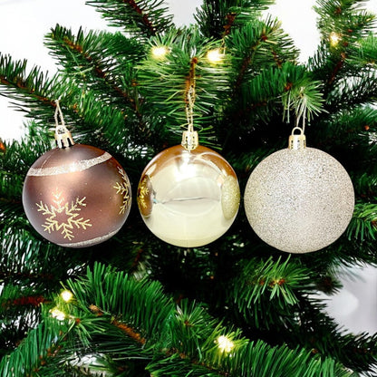 Bolas Navideñas Maranelo Christmas de 7Cm / 10 Piezas Surtidas