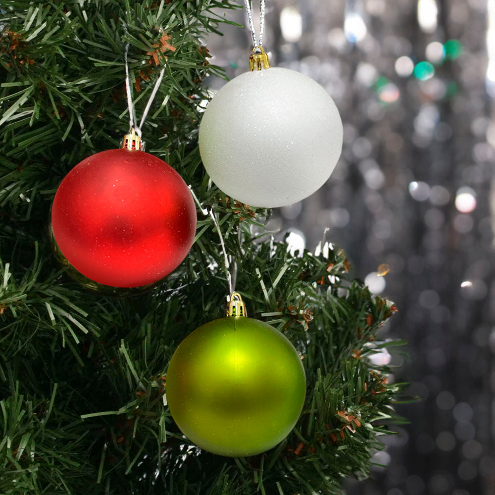 Bolas Navideñas Maranelo Christmas 6 Piezas / 8Cm / Surtidas