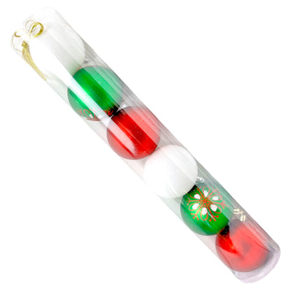 Bolas Navideñas Maranelo Christmas 6 Piezas / 8Cm / Surtidas