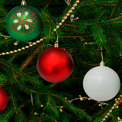 Bolas Navideñas Maranelo Christmas 6 Piezas / 8Cm / Surtidas