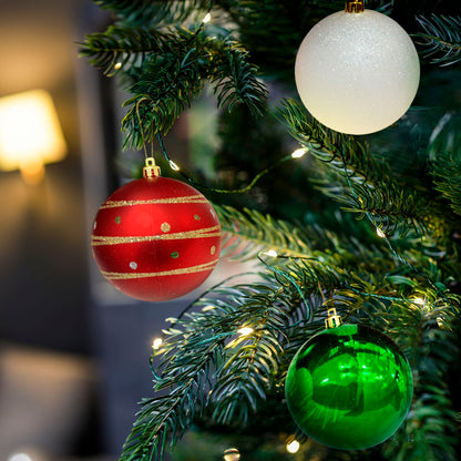 Bolas Navideñas Maranelo Christmas 6 Piezas / 8Cm / Brillante-Mate / Surtidas