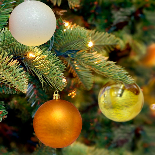 Bolas Navideñas Maranelo Christmas de 8Cm / 6 Piezas / Brillante-Mate