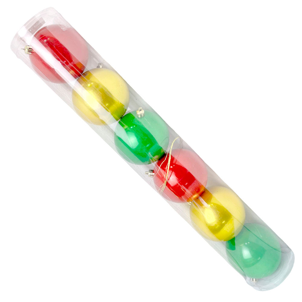 Bolas Navideñas Maranelo Christmas de 8Cm / 6 Piezas / Surtidas