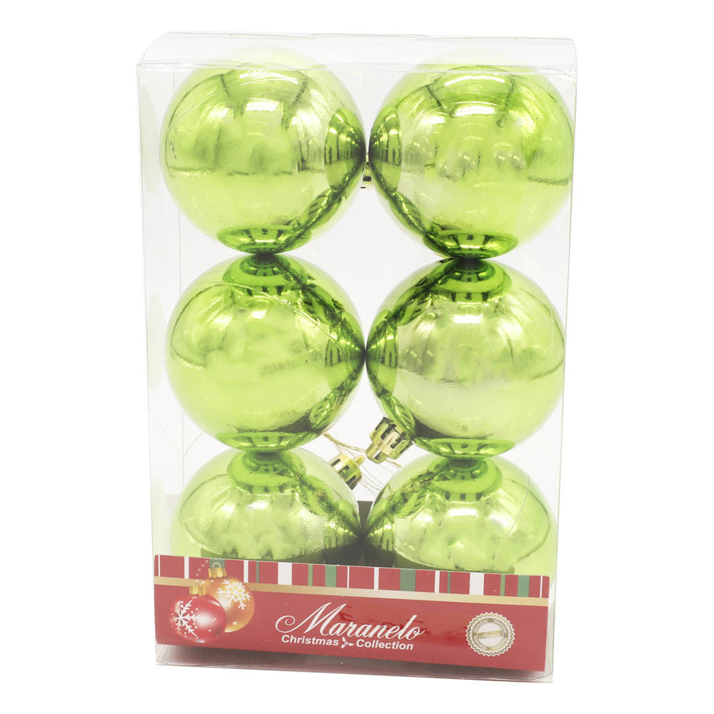 Bolas de Navidad Maranelo Christmas 6 cm 6 Piezas