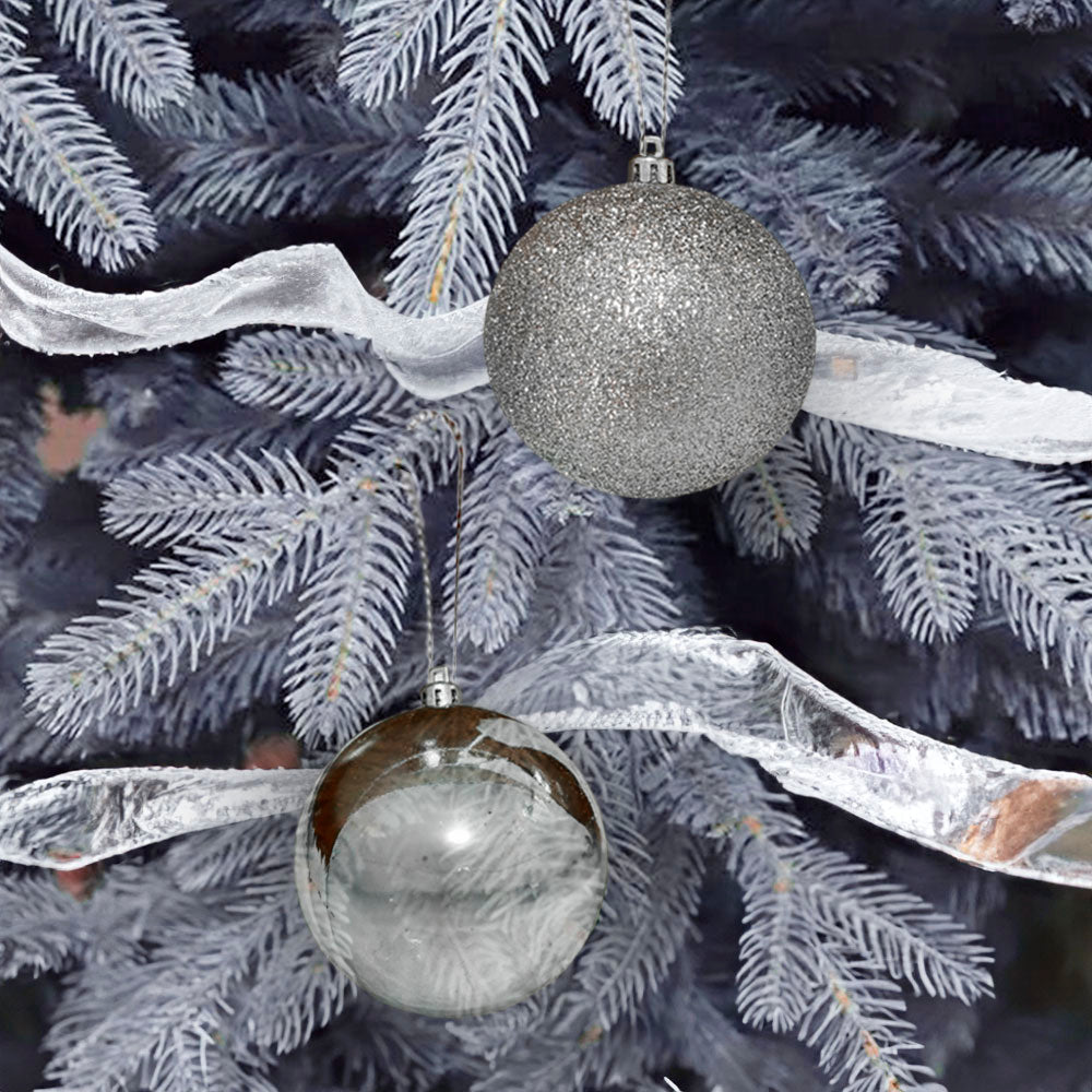 Bolas Navideñas Maranelo Christmas 6Cm / 6 Piezas / Plateadas