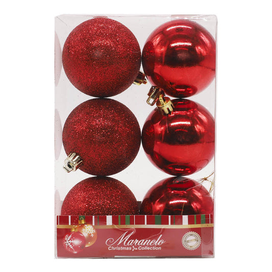 Bolas de Navidad Maranelo Christmas 6 cm 6 Piezas