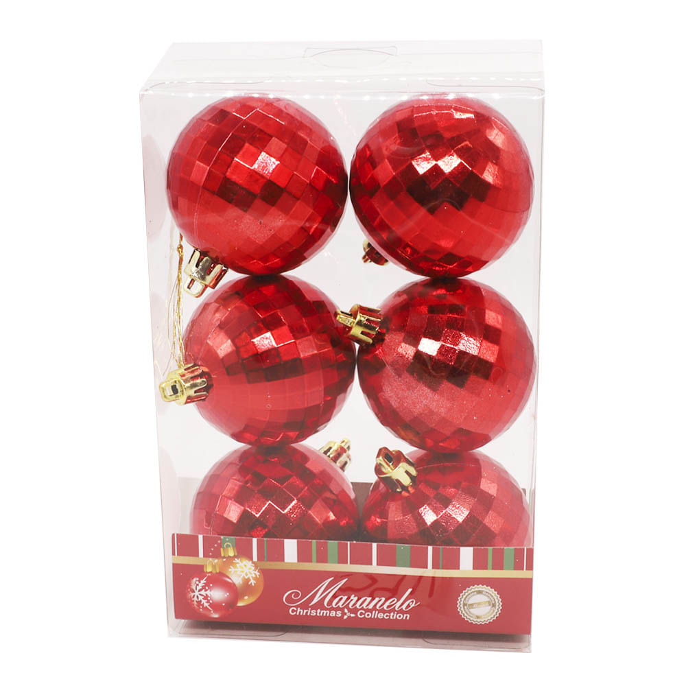 Bolas de Navidad Maranelo Christmas 6 cm 6 Piezas