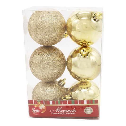 Bolas de Navidad Maranelo Christmas 6 cm 6 Piezas