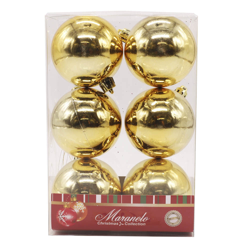Bolas de Navidad Maranelo Christmas 6 cm 6 Piezas