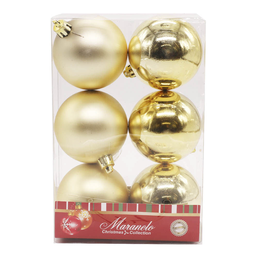 Bolas de Navidad Maranelo Christmas 6 cm 6 Piezas