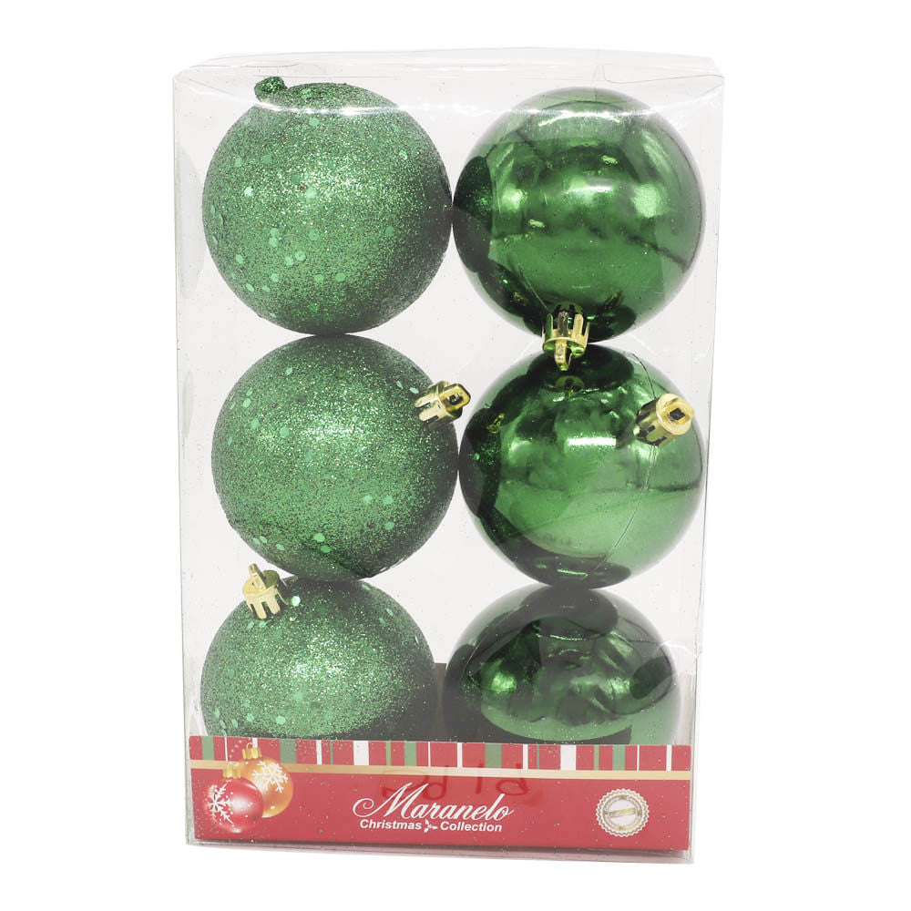 Bolas de Navidad Maranelo Christmas 7 cm 6 Piezas