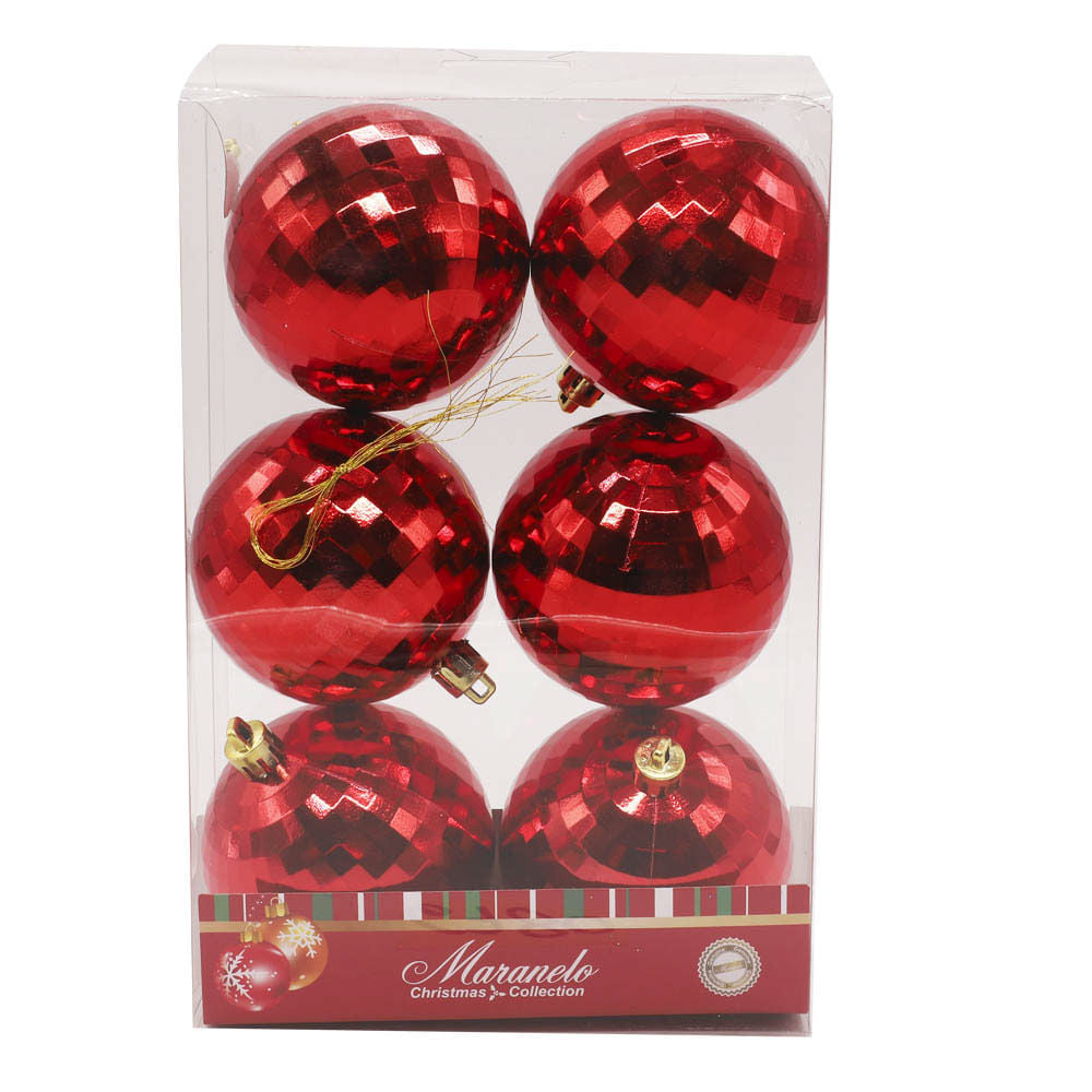 Bolas de Navidad Maranelo Christmas 7 cm 6 Piezas