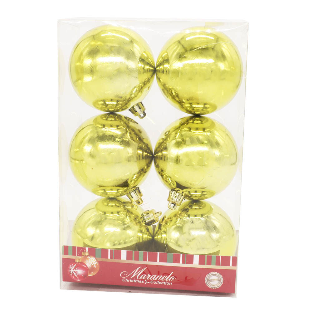 Bolas de Navidad Maranelo Christmas 7 cm 6 Piezas