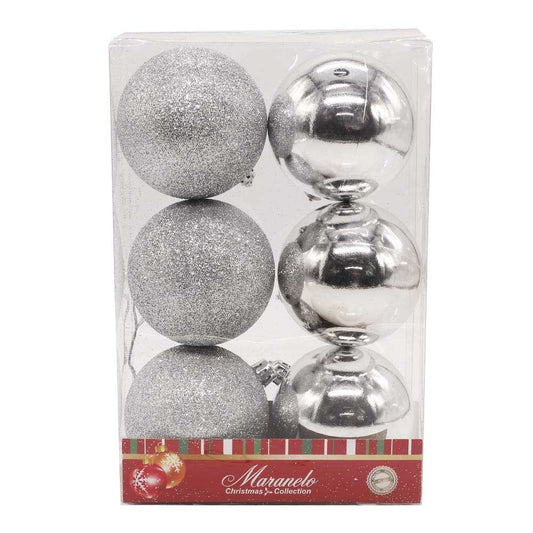 Bolas de Navidad Maranelo Christmas 7 cm 6 Piezas