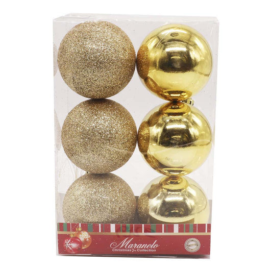 Bolas de Navidad Maranelo Christmas 7 cm 6 Piezas