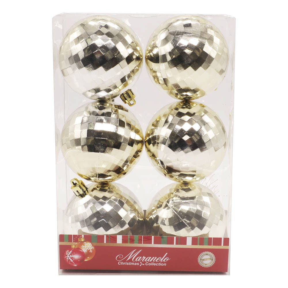 Bolas de Navidad Maranelo Christmas 7 cm 6 Piezas