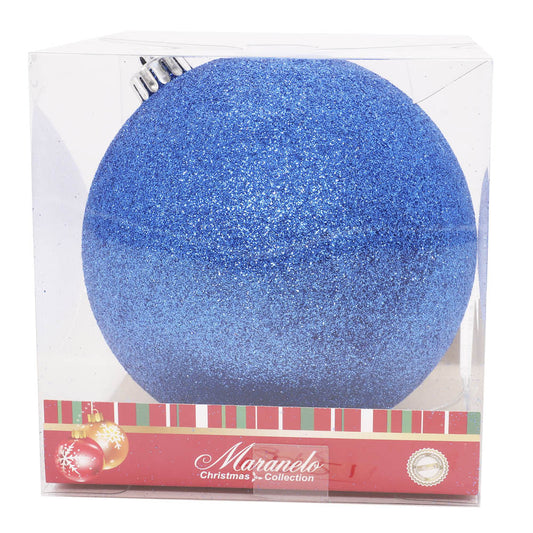 Bola de Navidad Maranelo Christmas Escarchada 15 cm