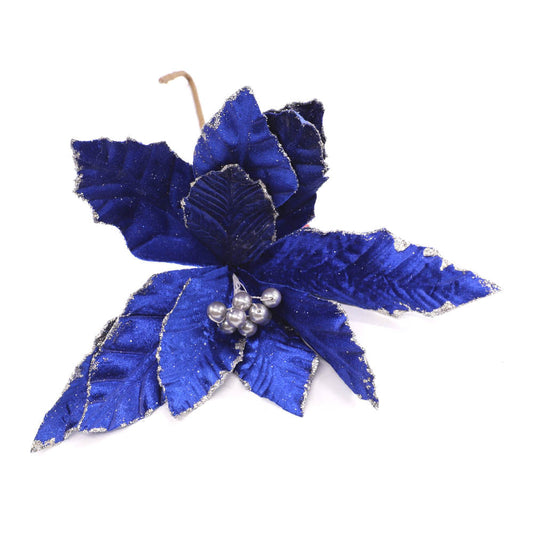 Flor Escarchada de Navidad Maranelo Christmas 45 cm