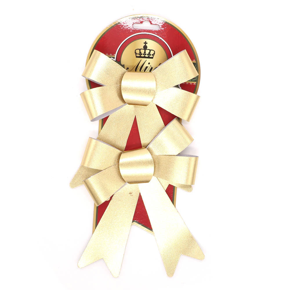 Lazos de Navidad Miró Christmas 15 cm x 17 cm 2 Piezas