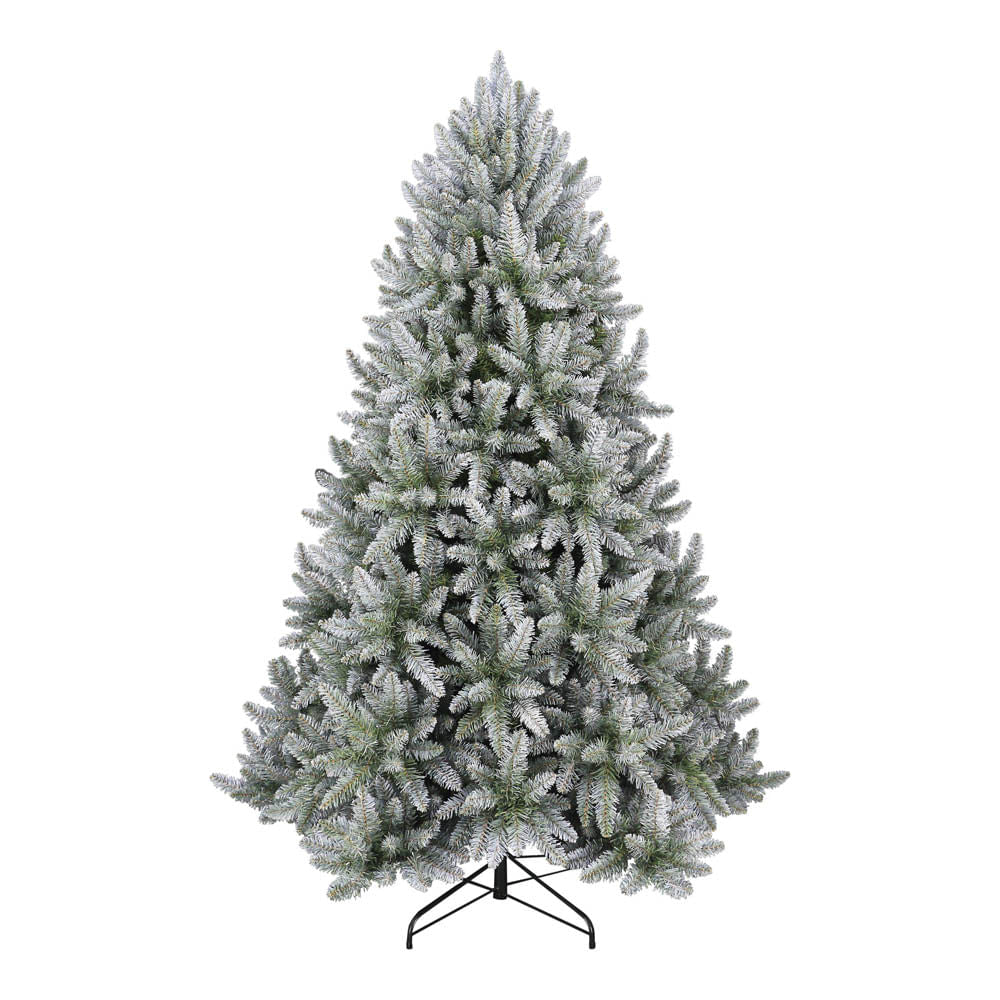 Árbol de Navidad Oncor Frosted Silver de 7 Pies 1660 Tips