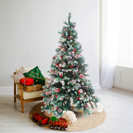 Árbol De Navidad 6FT Con Luz