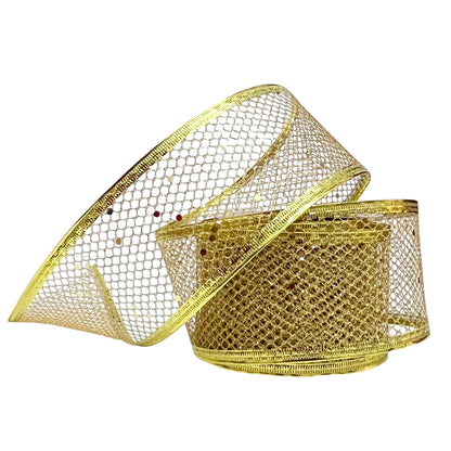 Cinta Navideña Miro Christmas / 2.5"x10Yd / Surtido