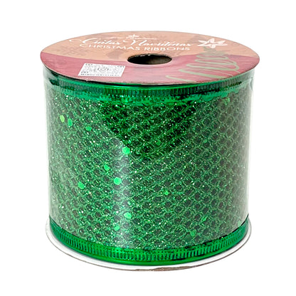 Cinta Navideña Miro Christmas / 2.5"x10Yd / Surtido