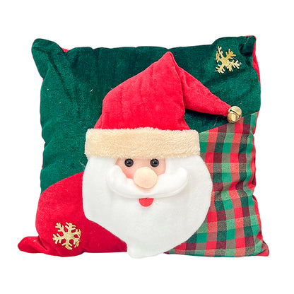 Cojín Decorativo Navideño Santa 38 x 38 cm / Christmas Elegance