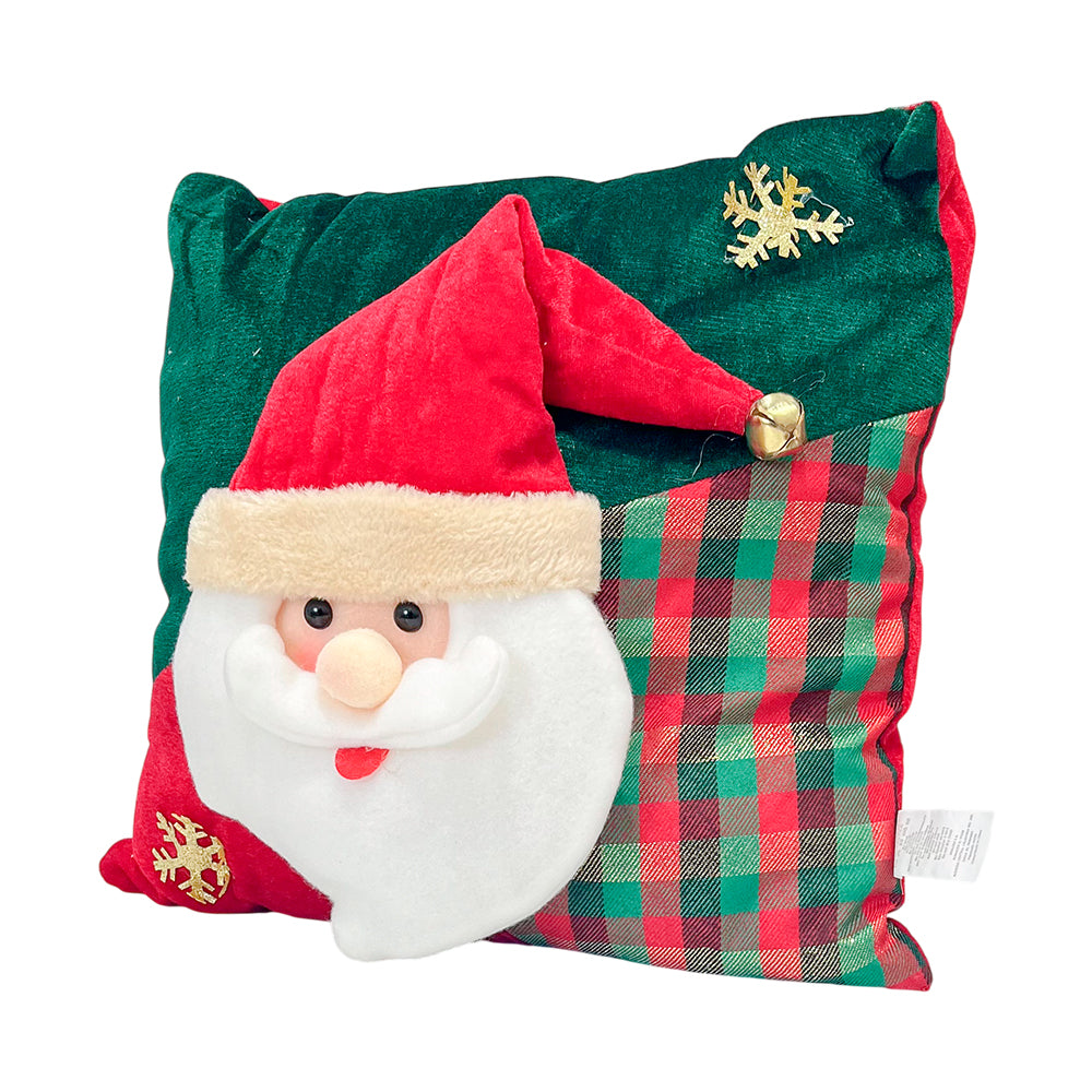 Cojín Decorativo Navideño Santa 38 x 38 cm / Christmas Elegance