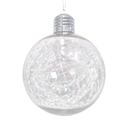 Esfera Navideña 10 cm con Luz / Set 2 Piezas / Maranelo Christmas