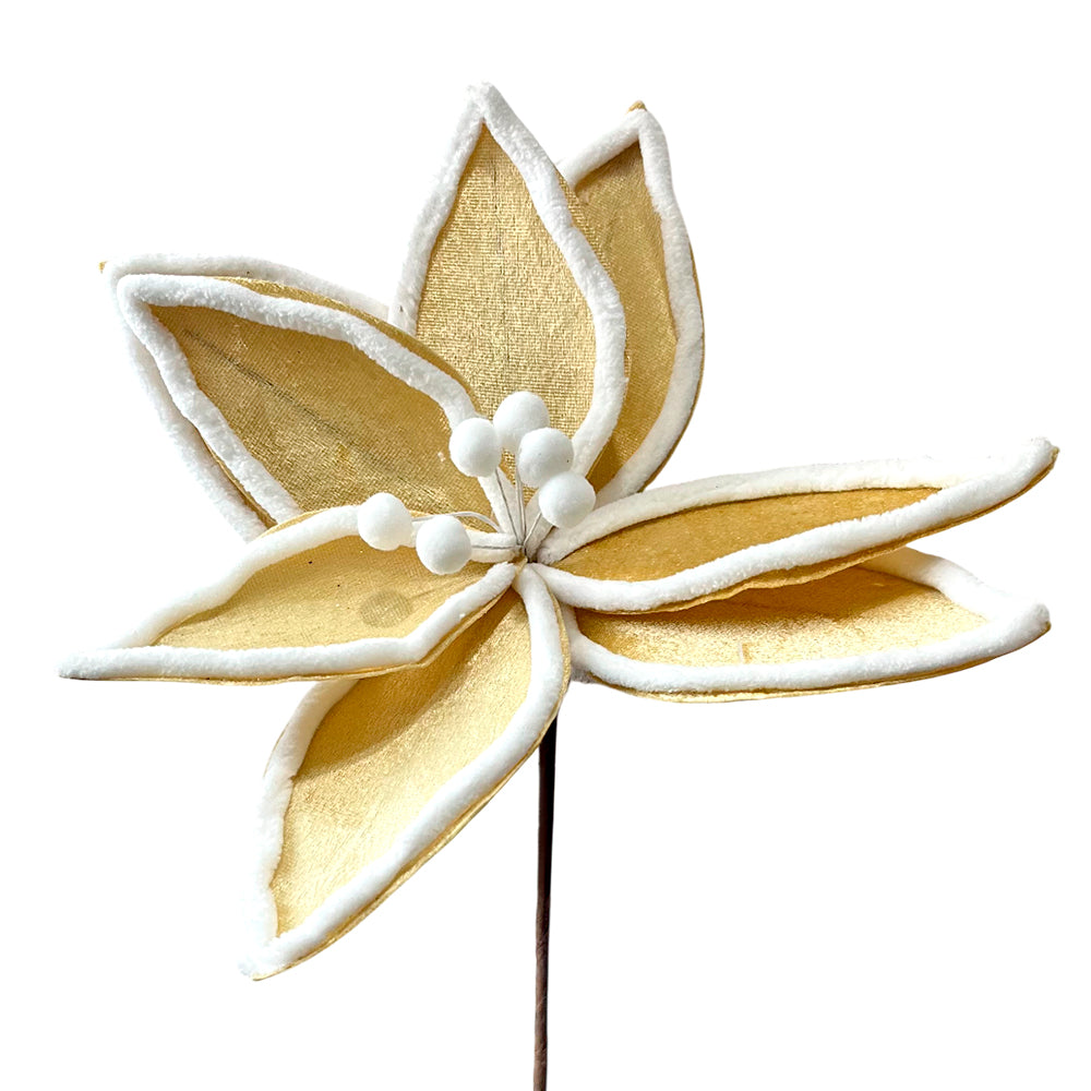 Espiga Navideña Poinsettia Surtida / Christmas Elegance