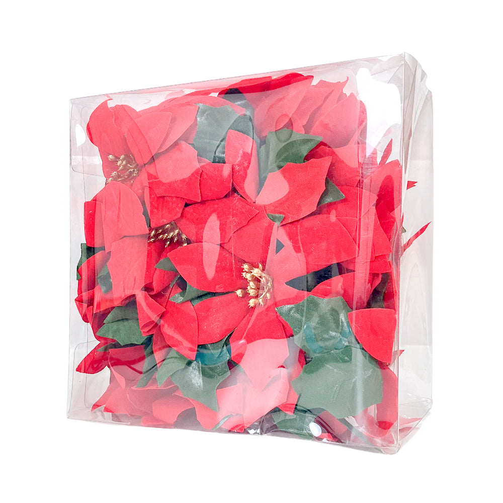 Guirnalda Poinsettia 180 cm / Christmas Elegance