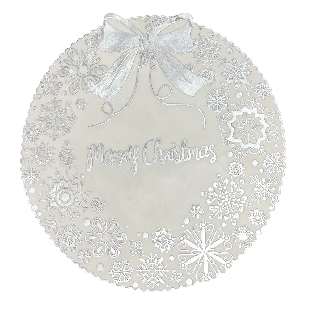 Individual Plástico Navideño / Surtido / Christmas Elegance