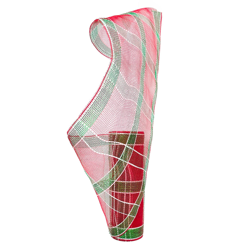 Malla Navideña Red/Green 27 x 10 Yards / Miro Christmas