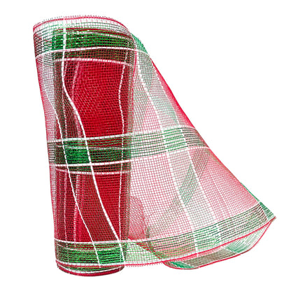 Malla Navideña Red/Green 27 x 10 Yards / Miro Christmas
