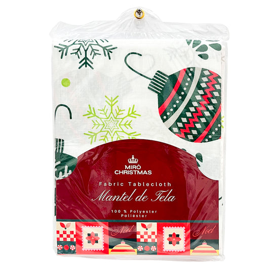 Mantel Navideño 152 x 213 cm / Cuadrado / Miro Christmas