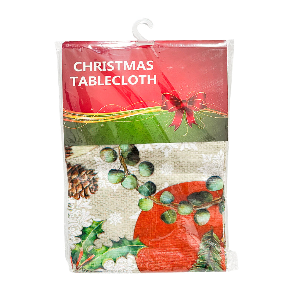 Mantel PEVA Navidad / 54 x 90" / Surtido / Christmas Elegance