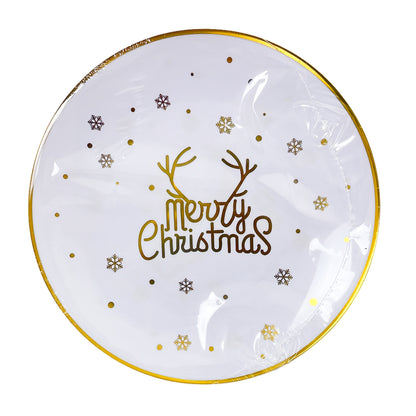 Plato Llano 10" Navidad 6 Piezas / Christmas Elegance