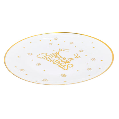 Plato Llano 10" Navidad 6 Piezas / Christmas Elegance