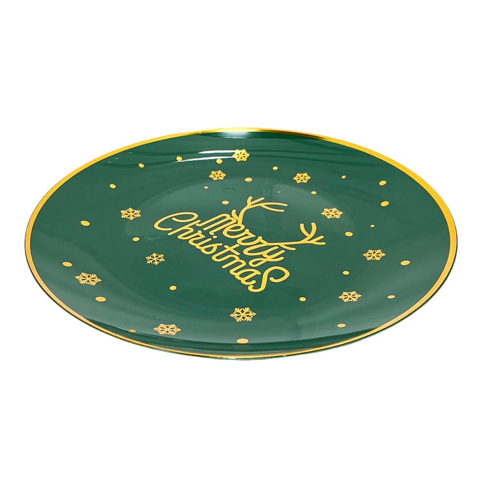 Plato Llano 10” – Set de 6 Piezas Navidad / Christmas Elegance