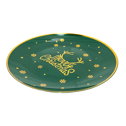 Plato Llano 10” – Set de 6 Piezas Navidad / Christmas Elegance