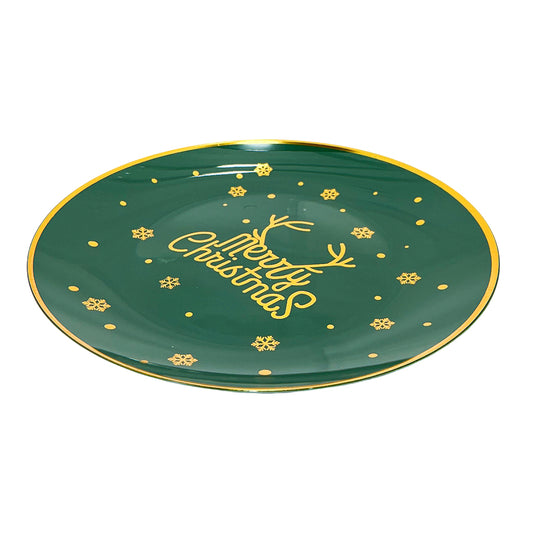 Plato Llano 10” – Set de 6 Piezas Navidad / Christmas Elegance