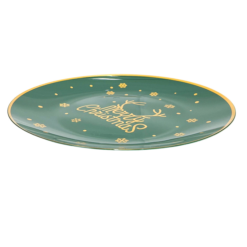 Plato Llano 10” – Set de 6 Piezas Navidad / Christmas Elegance