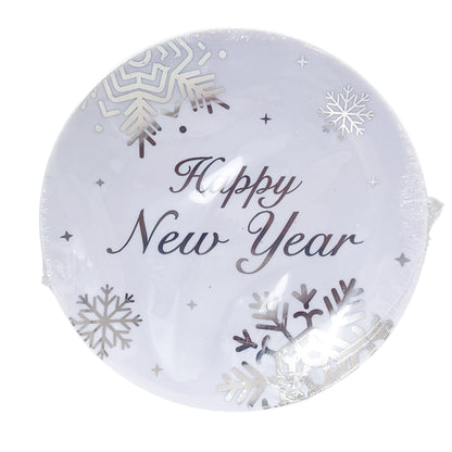 Plato Llano Navideño 7.5” – Set de 6 Piezas / Christmas Elegance