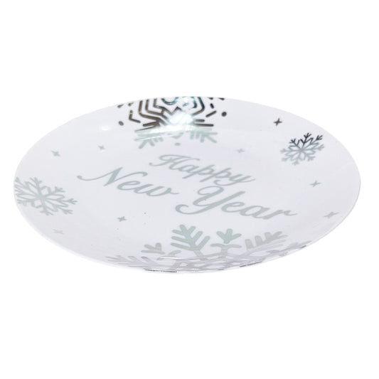Plato Llano Navideño 7.5” – Set de 6 Piezas / Christmas Elegance